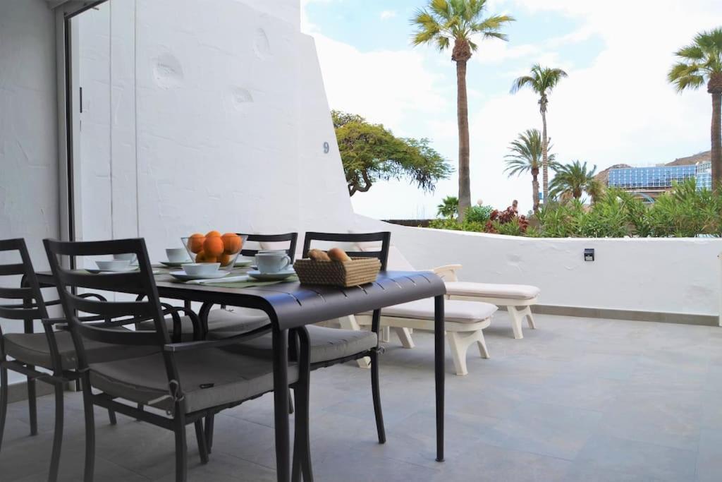 Apartamento Puerto Rico - Primera Linea De Playa Mogán Zewnętrze zdjęcie